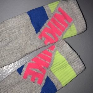 Pink Grey Blue Green Nike Crew Socks